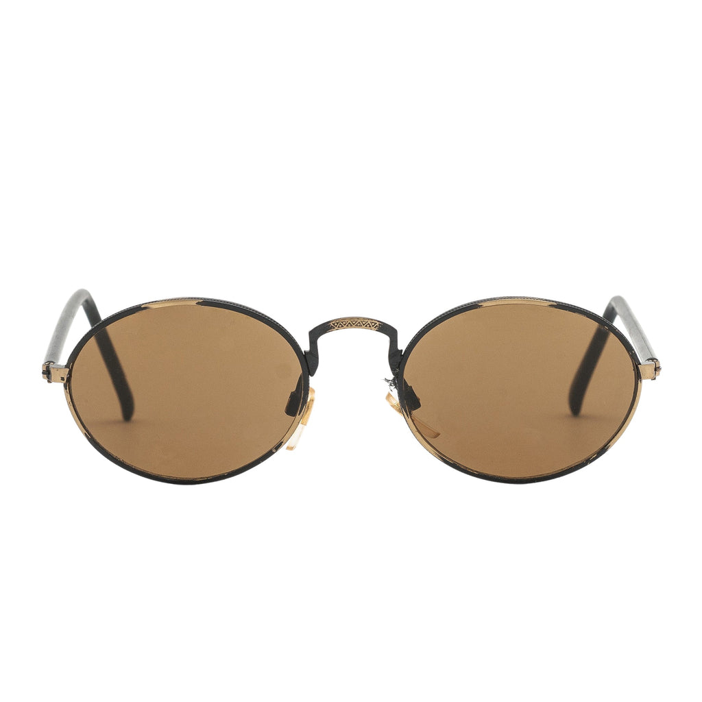 "Gen" Round 1990’s Vintage Oval Sunglasses - Brillies