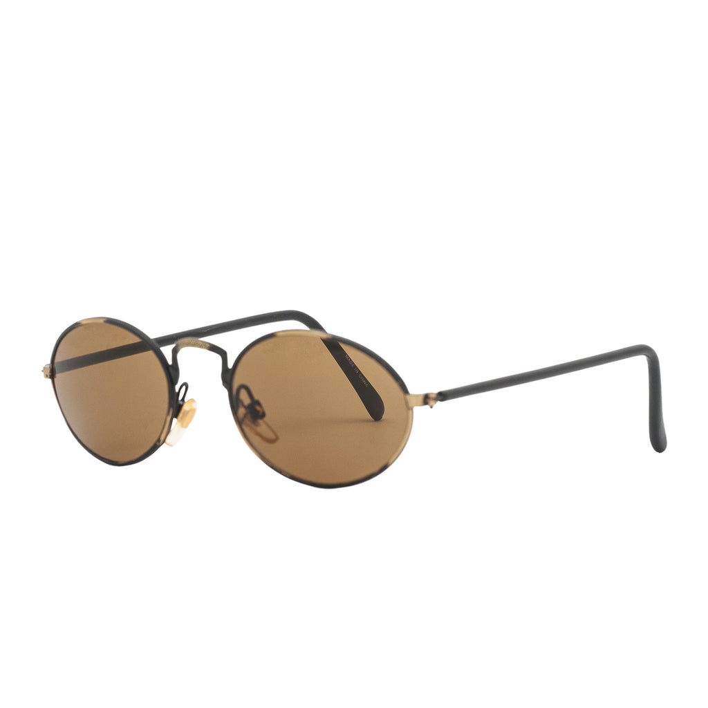 "Gen" Round 1990’s Vintage Oval Sunglasses - Brillies