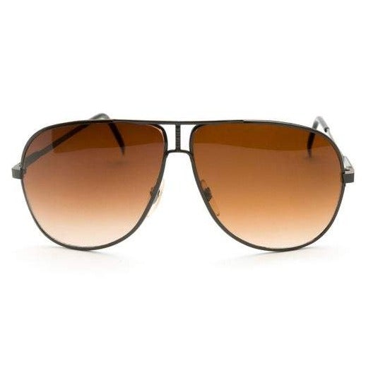 "Jenny" 1980's Square Aviator Sunglasses - Brillies