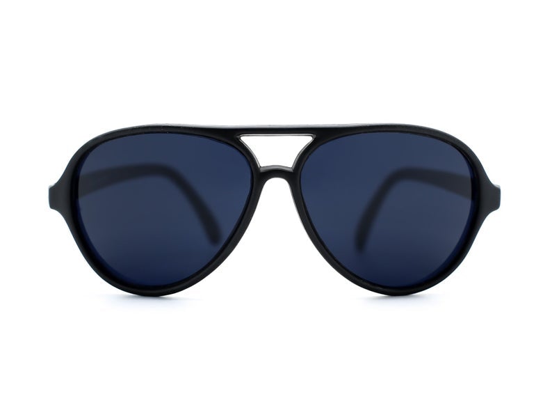 "Mr. West" 1980's Plastic Aviator Sunglasses - Brillies