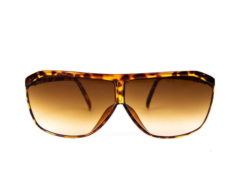 "Ray" 1980's Oversized Square Sunglasses - Brillies