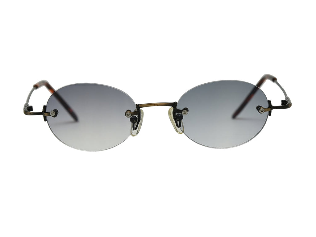 "Will" Oval Y2K Micro Sunglasses - Brillies